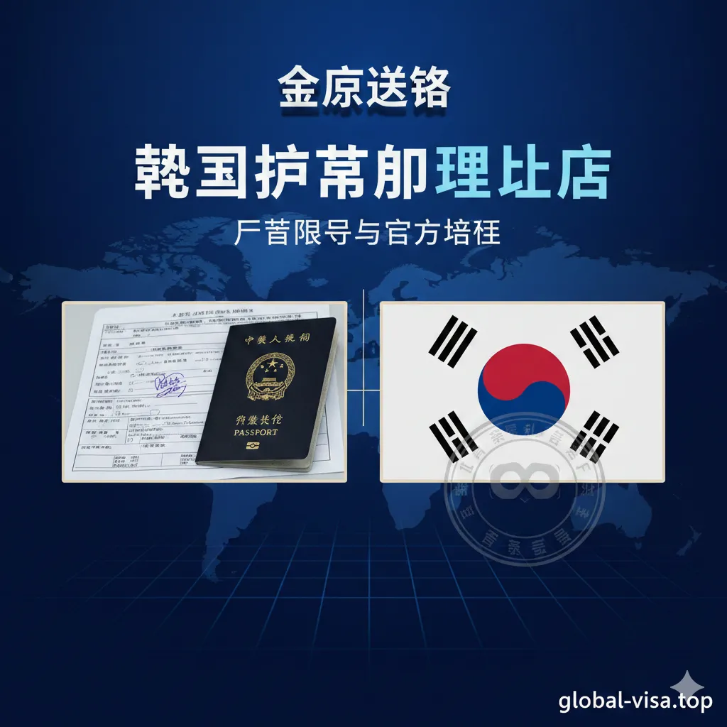一张概念性的合成图片，展示Corpvisa的监护人服务与合规优势。画面左侧是虚化的父母背影，看似在担忧；画面右侧前景清晰，一位身着正装的专业监护人正在海外校园里与背书包的学生亲切交谈，学生脸上洋溢着安心的笑容。一个发光的金色保护罩（Shield）笼罩着学生和监护人，象征着安全与法律合规的屏障。色彩上使用深蓝与金色的搭配，传递出稳重、值得信赖的品牌形象，直击家长对孩子海外安全的痛点。